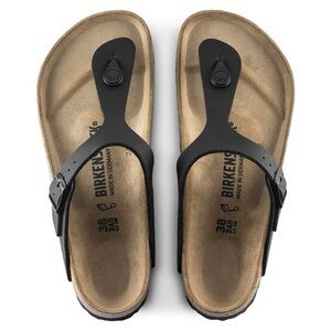 Birkenstock Gizeh Black Strap Sandal — Eu 38 or US 8